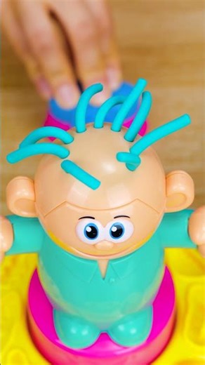 Transform Your Styling Game with Plasticine Hair! ✂️✨ #shorts