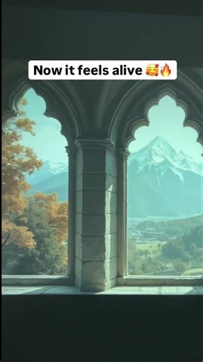 My room feels alive again with this projector. 🥹 #projector #fakewindow #homecinema