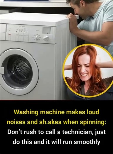 2.7K views | With this simple tip, you can easily fix the problem of your washing machine making loud noises and shaking without spending money to call a technician  | Made Man | Facebook