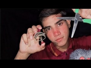 ✂️Relaxing ASMR with Soft Hand Movements, Scissor Snipping & Gentle Tapping