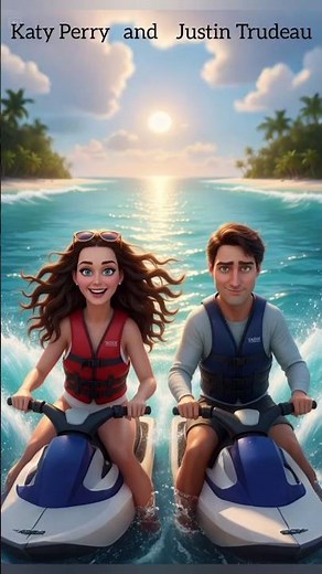 Katy Perry & Justin Trudeau — A Pixar Love Story 💖 | Animated Adventure