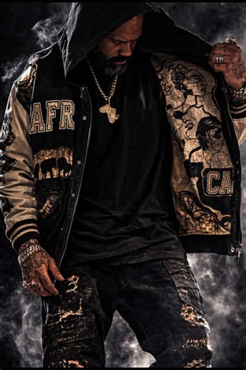 Modeling custom design sample jackets from @FAB & FAM customs. Dm them to get your custom design jackets. Prices $50-$100 design jackets! #tall #lightskin #model #custom #designer