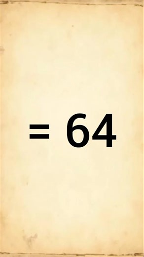 math puzzle Which option equals 64 #quiz #mathquiz #maths #mathspuzzle #puzzle