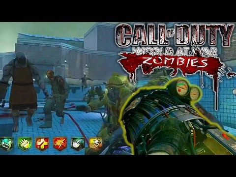 WaW Custom Zombies: Abandon School | Full Easter Egg Playthrough (No Commentary)