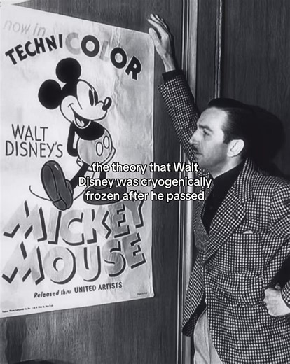 what do you think? #reality #fyp #human #unknown #waltdisney | walt disney's frozen body theory
