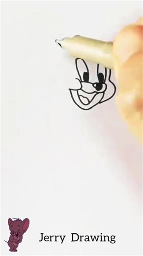 Jerry Drawing | How to Draw Jerry | Drawing for Kids #jerry #tom #drawing #cartoon