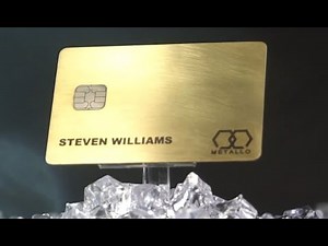 Metallo Card - Personalized Luxury Metal Credit / Debit Cards