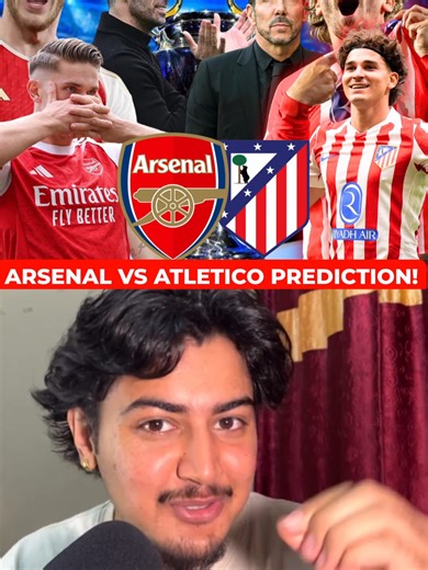 Arsenal Vs Atletico Madrid UCL SEMI FINAL Predictionn!!🔥Can Arteta reach Final??🤯 #arsenal #atleticomadrid #ucl #championsleague #semifinal #raphinha #saka #arteta #simione #transfernews #prediction #transfermarkt #recommendation #vigiwatches #viral #bayern #psg #uclsemifinal #final