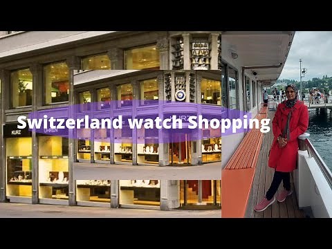 Switzerland Watch Shop Tour | Swiss Watches Shop Store #swisswatch