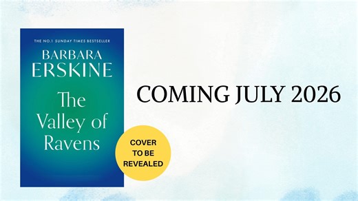 We are so thrilled to share the title for Barbara Erskine's new novel, THE VALLEY OF RAVENS. In the depths of the valley, two women, centuries apart, are bound by fate… Eve, desperate for a fresh start, arrives in the Valley of Ravens to restore a long-abandoned cottage. Little does she know, a centuries old secret buried in the depths of the valley is about to be revealed… THE VALLEY OF RAVENS publishes July 2026. You can pre-order your copy now: https://smarturl.it/ValleyofRavens | Barbara Ers
