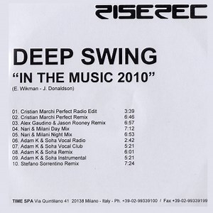 Deep Swing - In The Music 2010