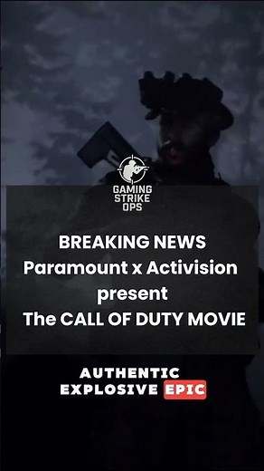 Call of Duty Movie Officially Announced!