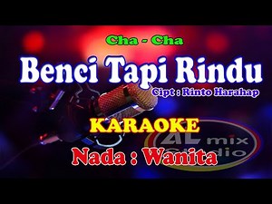 KARAOKE CHA-CHA NADA WANITA - BENCI TAPI RINDU