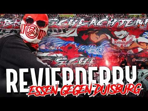 RWE-Ultras provozieren Duisburger! (Essen – Duisburg)