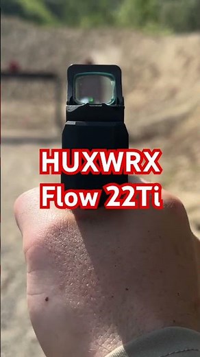 Best new rimfire can?! HUXWRX Flow 22Ti on SIG P322 with CCI Standard Velocity