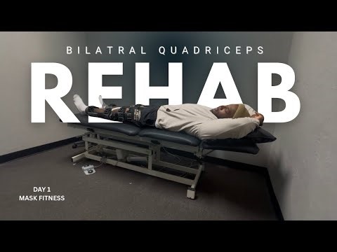Rehab Begins: First PT Session After Double Quad Surgery
