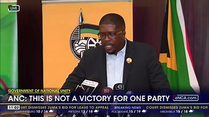 The ANC and other parties in the government of national unity are holding a briefing on their discussions around the fiscal framework. It comes after the finance minister reversed the proposed VAT hike. #eNCA #DStv403 #QuestionThinkAct | eNCAnews