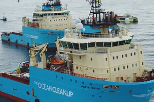 Une structure flottante pour ramasser la moitié des déchets du 7ème continent (plastique) en seulement 5 ans