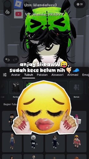 hias Avatar🌀💨 Alien🛸👽#roblox #wandayt #shorts #youtubeshorts #trending #funny #shortvideo #edit