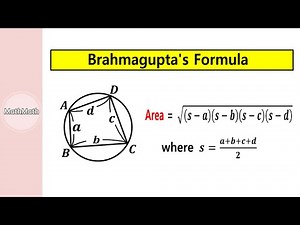 HOW TO: Brahmagupta's Formula