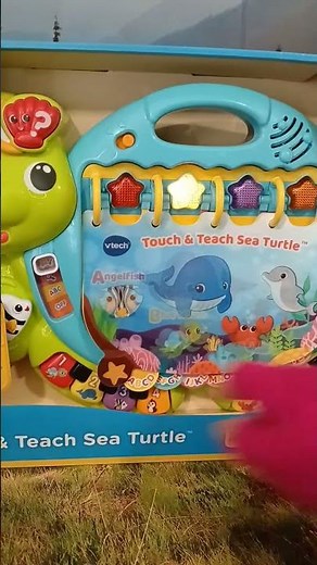 Touch and teach sea turtle #vtech #learningtools #fun #youtube