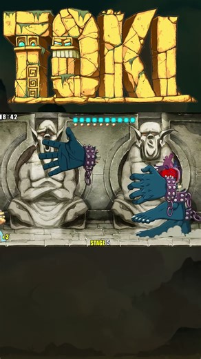Toki Remaster Boss Bashtar #shorts #toki #bossbattle