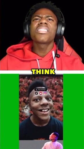 iShowSpeed Reacts to Himself Becoming SpongeBob! 😂 #ishowspeed #spongebob #viralvideo #shorts