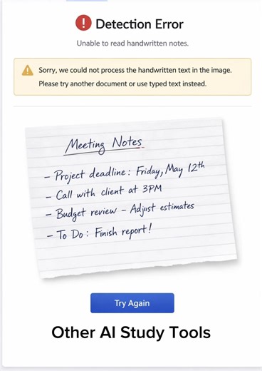 Other AI study tools vs ReviseMate 😏 #studytok #exam #student