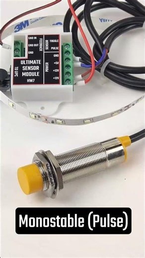 Metal sensor - Monostable and Bistable mode