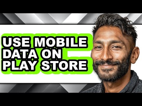 How to Use Mobile Data on Play Store (only Way)