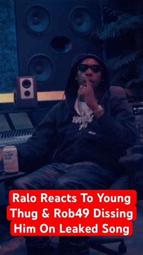 Ralo Responds To Rob49 & Young Thug Leaked Diss!👀