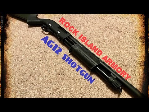 Rock Island Armory AG12 Pump Action Shotgun (🎃edition)