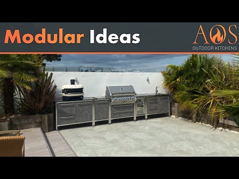 MODULAR OUTDOOR KITCHEN IDEAS - SAME DAY BUILDS !! 😱