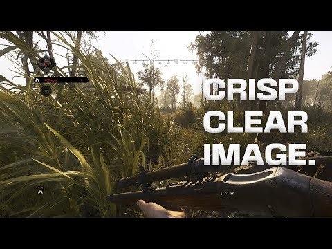 Hunt Showdown 1896 How to make the game look crisp clear and fix the blurriness.