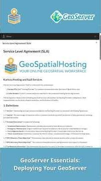 GeoServer Essentials – Deploying Your GeoServer