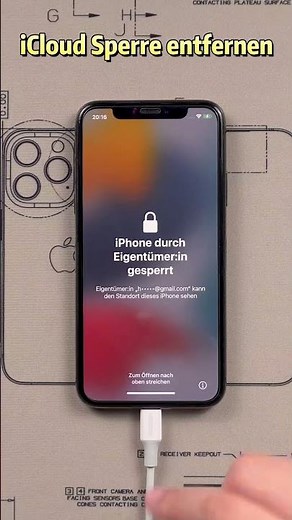 iCloud Sperre entfernen - iPhone durch Eigentümer gesperrt #shorts