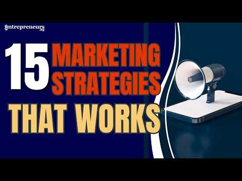15 Marketing Strategies To Grow Your Business