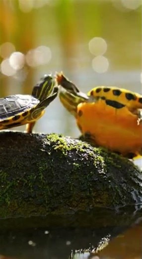 Cute Turtle Attempt Turns Into Mini Disaster! #funnyanimal #funnymoments #funny #caughtoncamara
