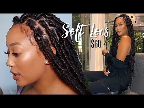 EASIEST EXTENDED 24" SOFT LOCS TUTORIAL $60 (Very Detailed For Beginners) + Giveaway!