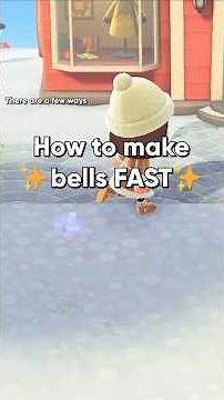 How to make bells fast | Part 1 #animalcrossing #animalcrossingnewhorizons #cozygaming
