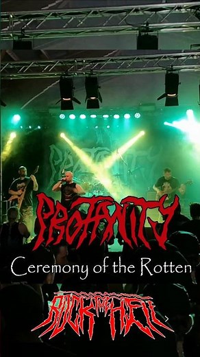 PROFANITY live at "Rock the Hell" Festival "Ceremony of the Rotten" #rockthehell