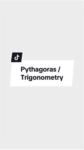 Pythagoras / Trigonometry (all grades) #gcse #maths #revision