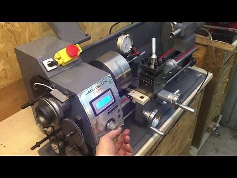 Installing My New MX-210V 8 x 16 750W Variable Speed Bench Lathe