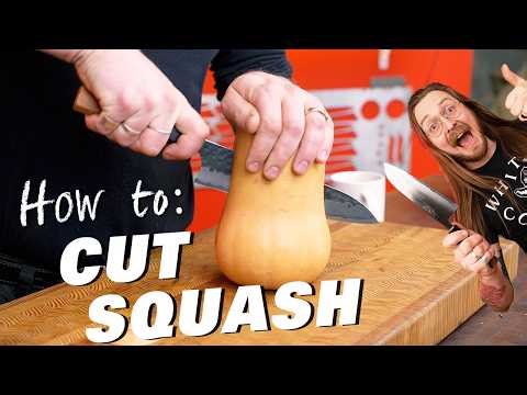 How to Cut Squash (The Easy Way)