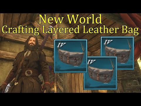 New World - Crafting Layered Leather Bag