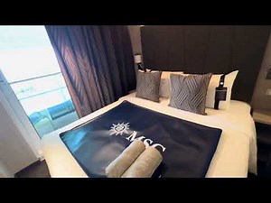 MSC World America Stateroom Tour | Oceanview Balcony Cabin Walkthrough (2025)