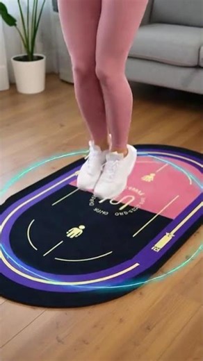 Anti-Slip Exercise Mat - Great for jump rope, yoga, planks, fitness, gifts!