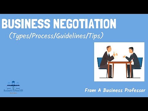 Business Negotiation Strategies | International Management | From A Business Professor
