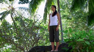 Yoga - Upright tree pose sequence