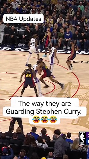 The way they are Guarding Stephen Curry. 😂😂😂 #curry #stephcurry | NBA Updates